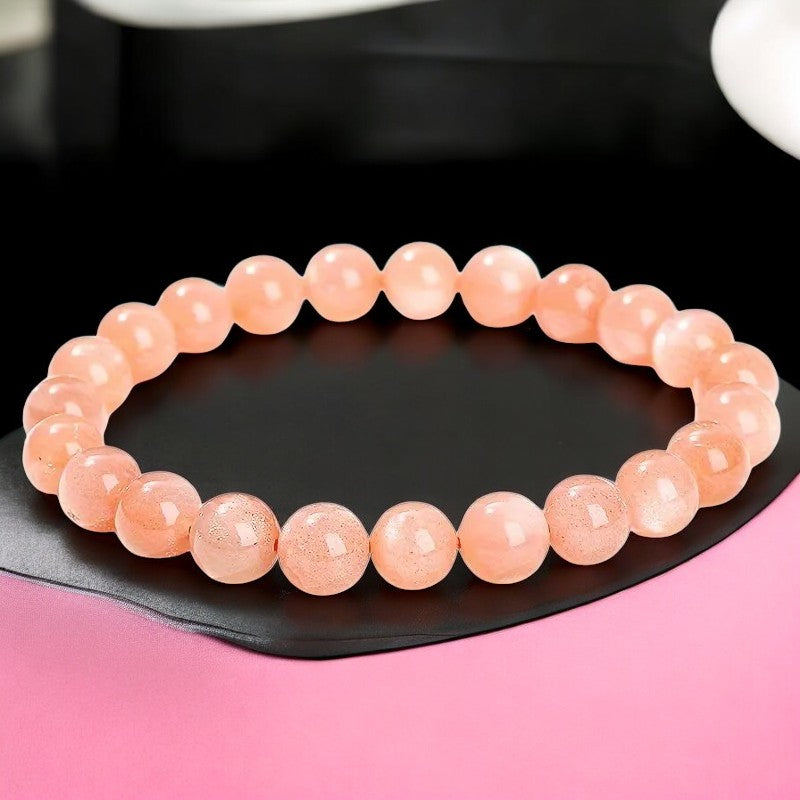FLO's Sunstone (Orange to Reddish-Brown with Sparkle)