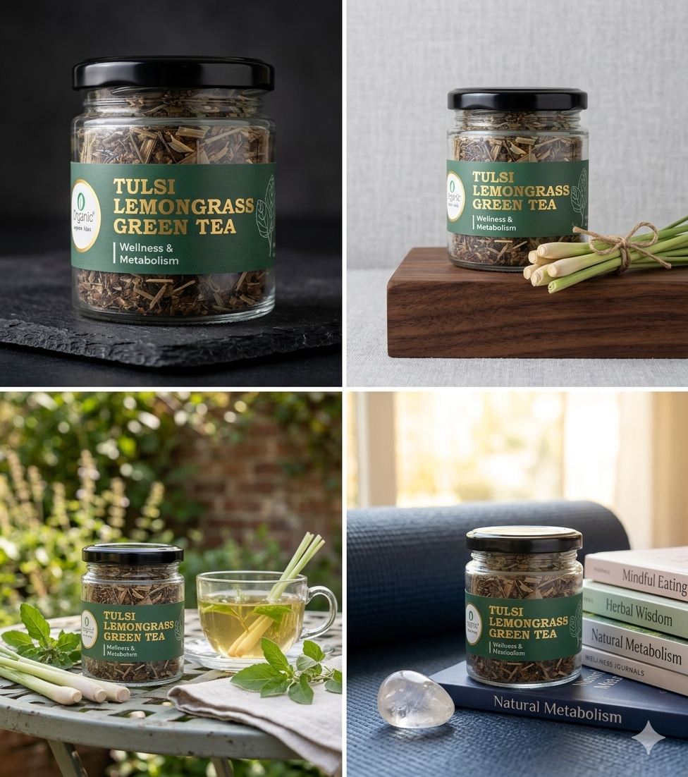 Tulsi Lemongrass Green Tea