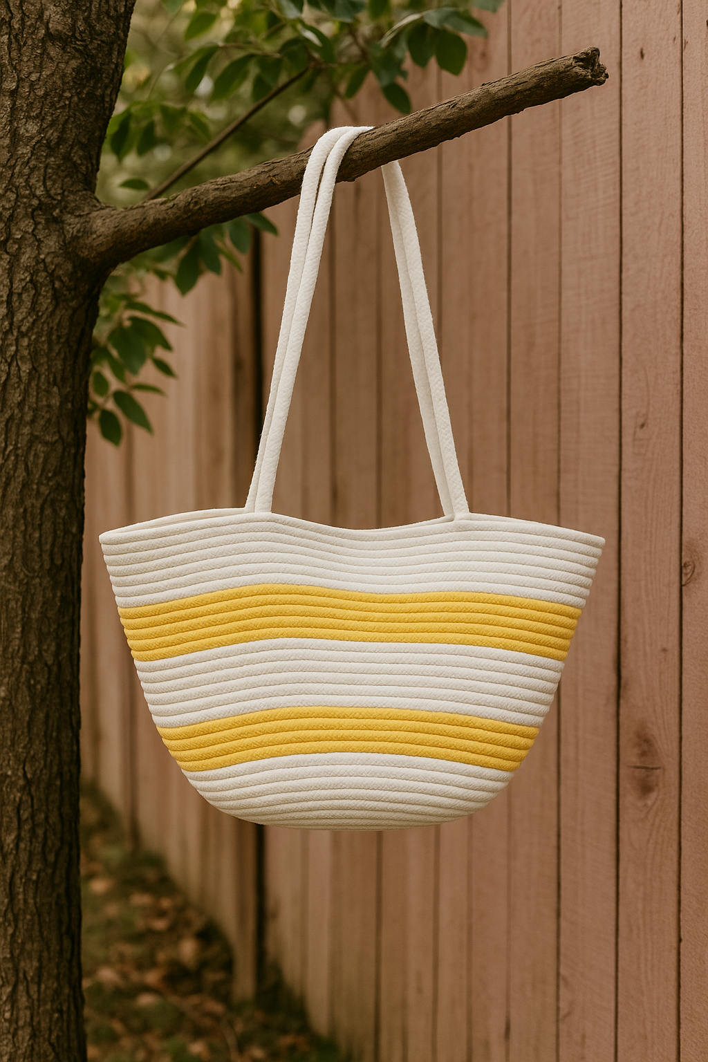 FLO's Sunset Glow Crochet Tote