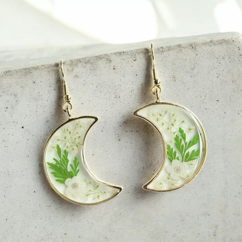 FLO's Verdant Moon Crescent Drops