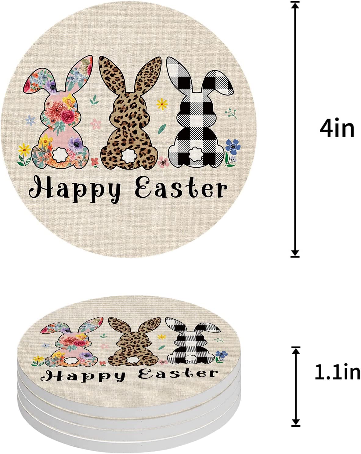 FLO's Easter Celebration Coaster