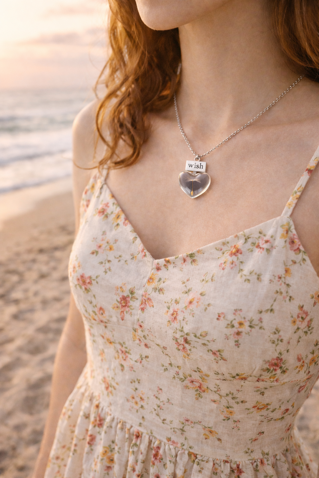 FLO’s HeartWish Dandelion Pendant