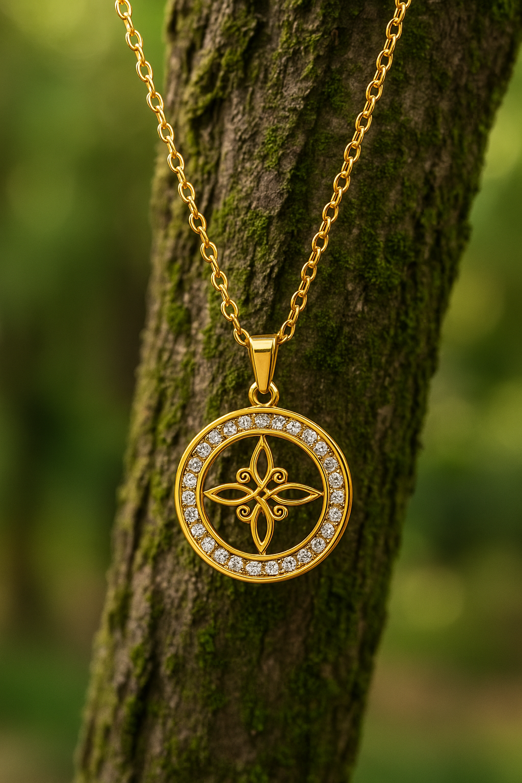 FLOs Enchanted Unity Pendant - Symbol of Protection & Power