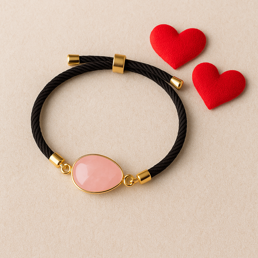 FLO's Rose Quartz Elegance Bracelet