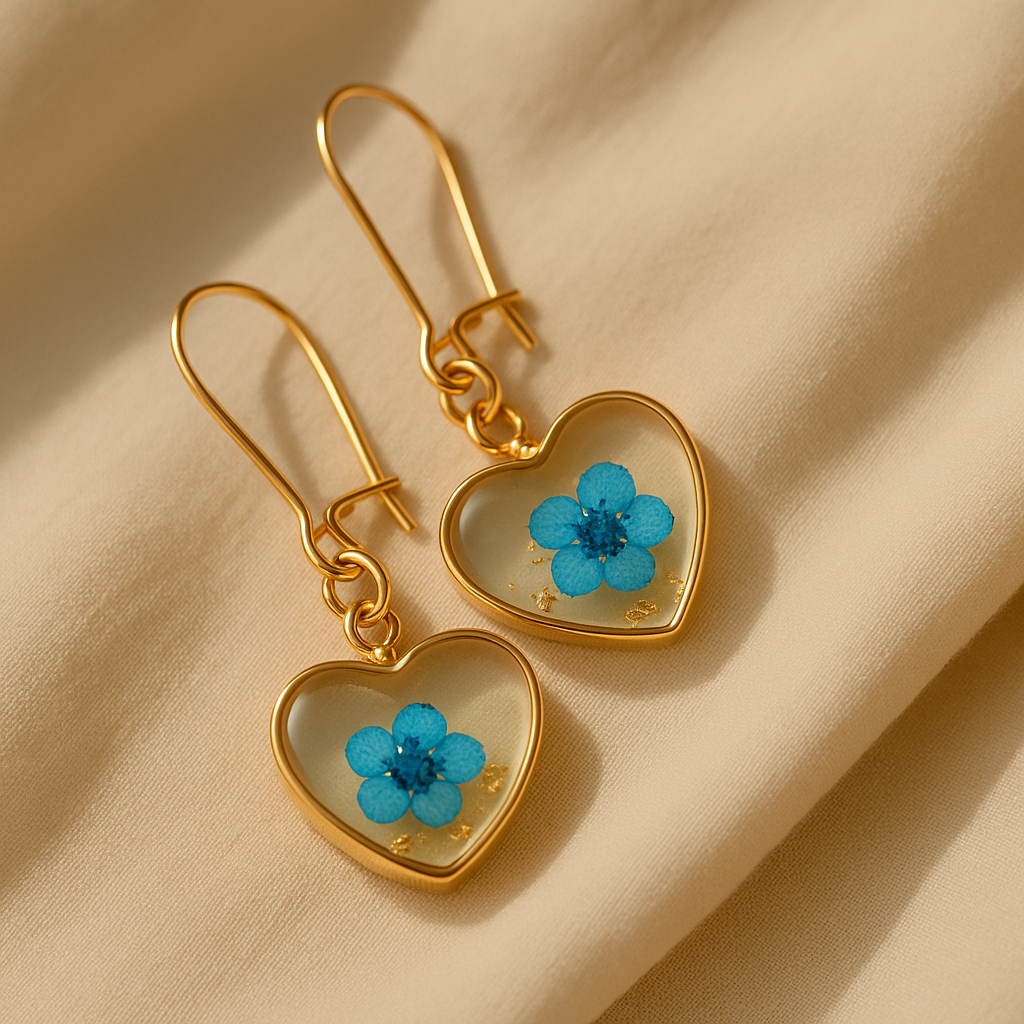 FLO's Fleeting Fairy Real Dried Flower Earrings