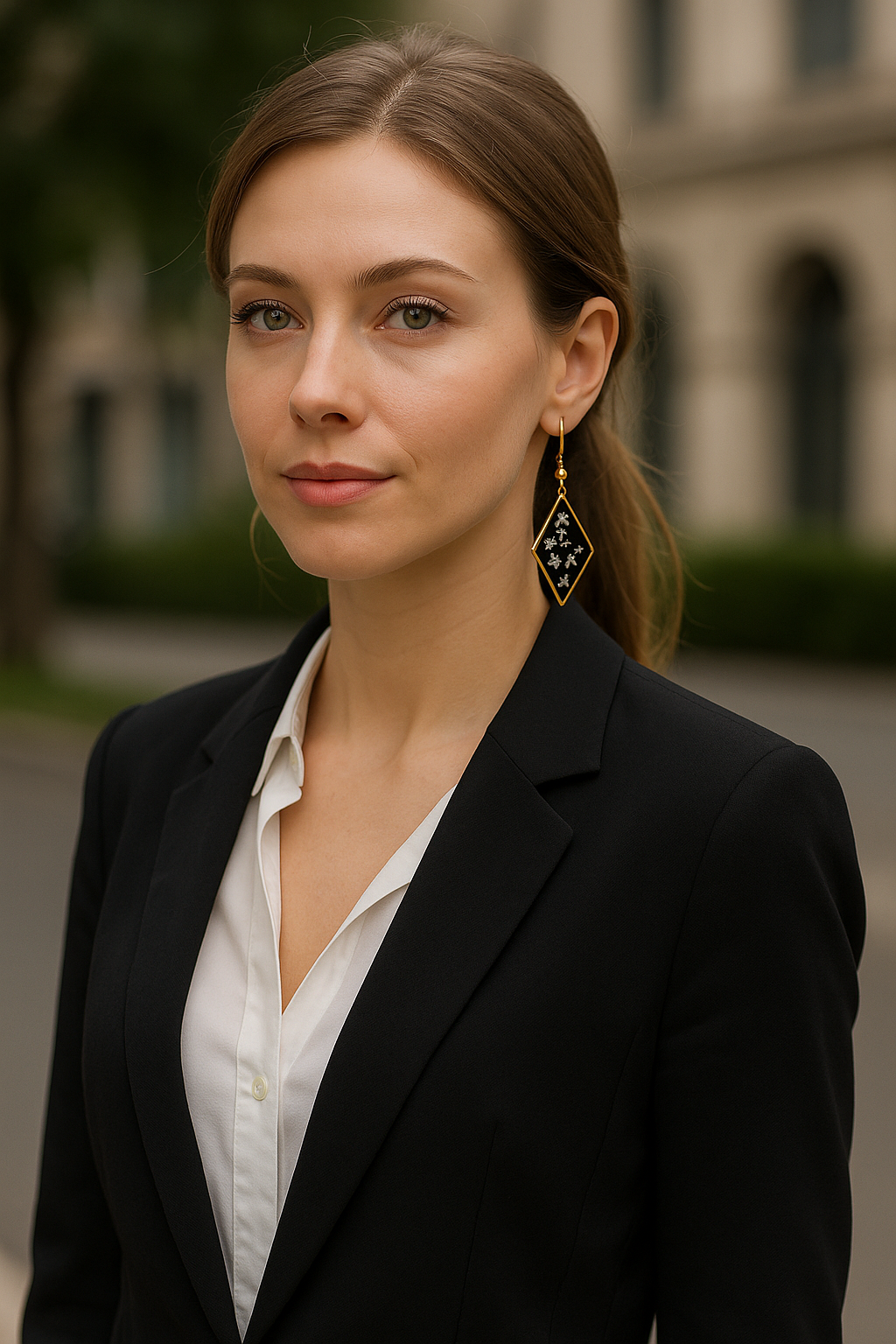 FLO's Midnight Grace Earrings
