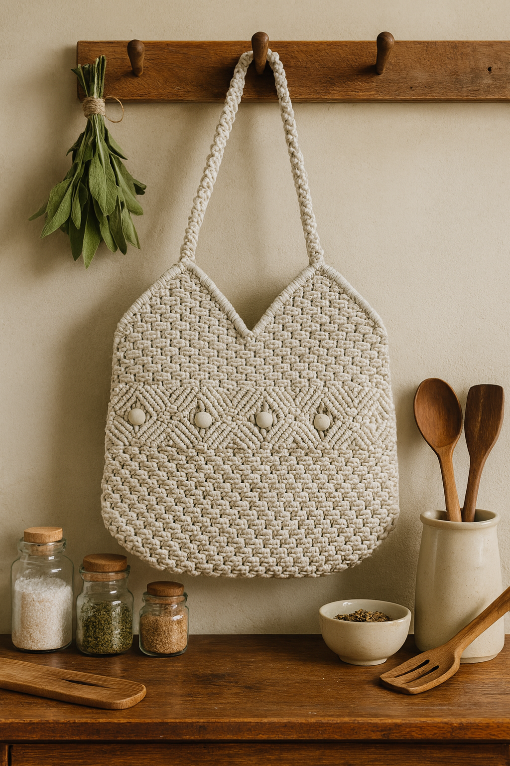 FLO's Sandshell Crochet Tote