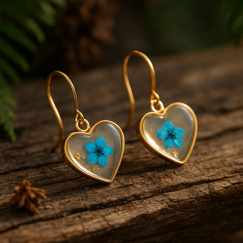 FLO's Fleeting Fairy Real Dried Flower Earrings