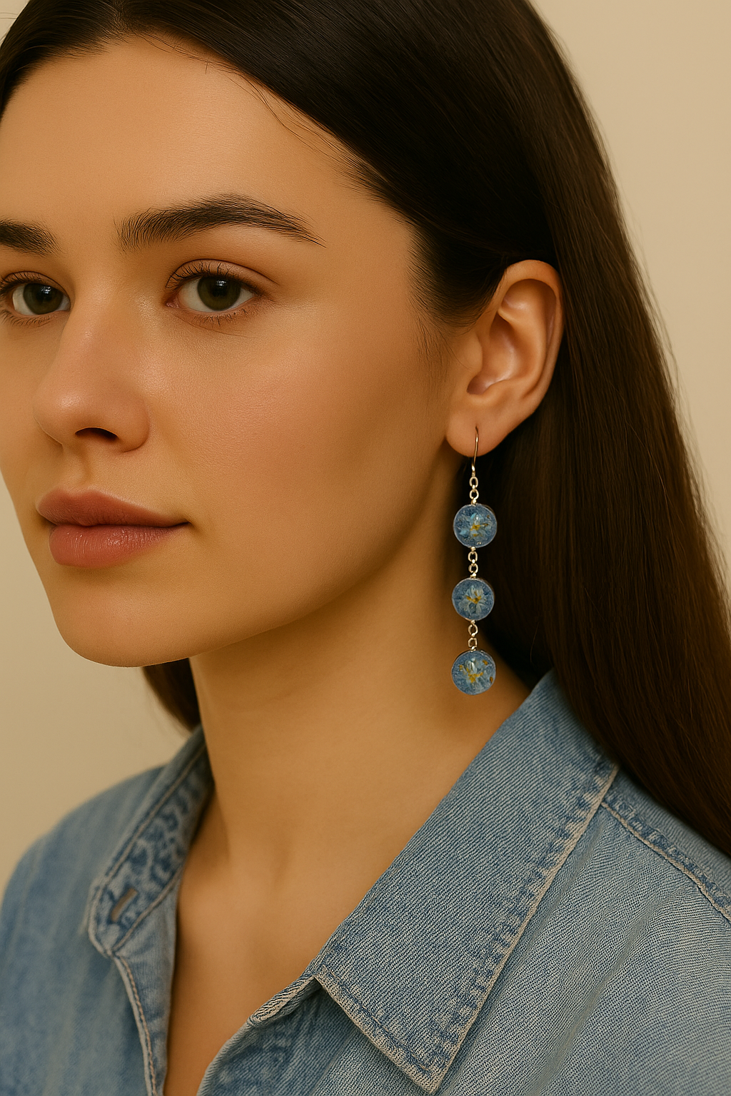 FLO's Blue Mist Earrings
