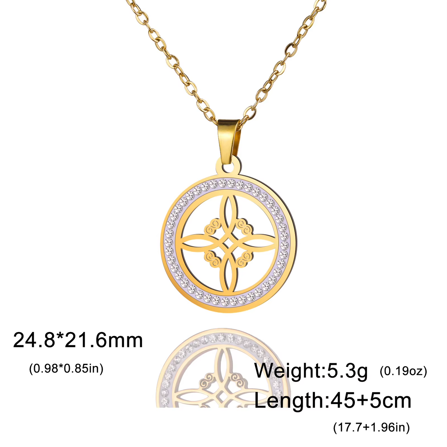 FLOs Enchanted Unity Pendant - Symbol of Protection &amp; Power