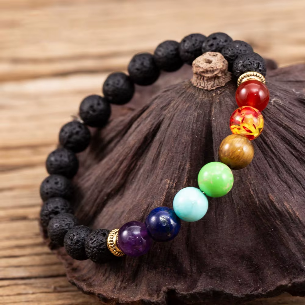 FLO's Natural 7 Chakra Healing Bracelet
