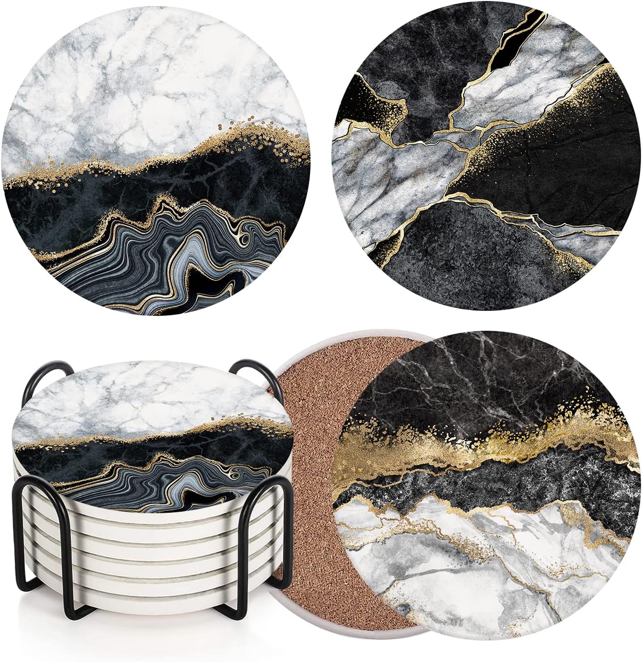 FLO's Stormy Marble Coaster