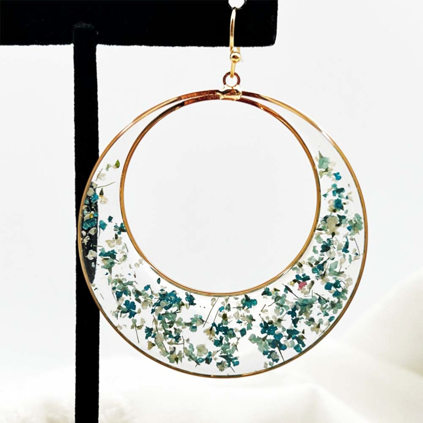 FLO's Queen’s Blossom Hoop Earrings