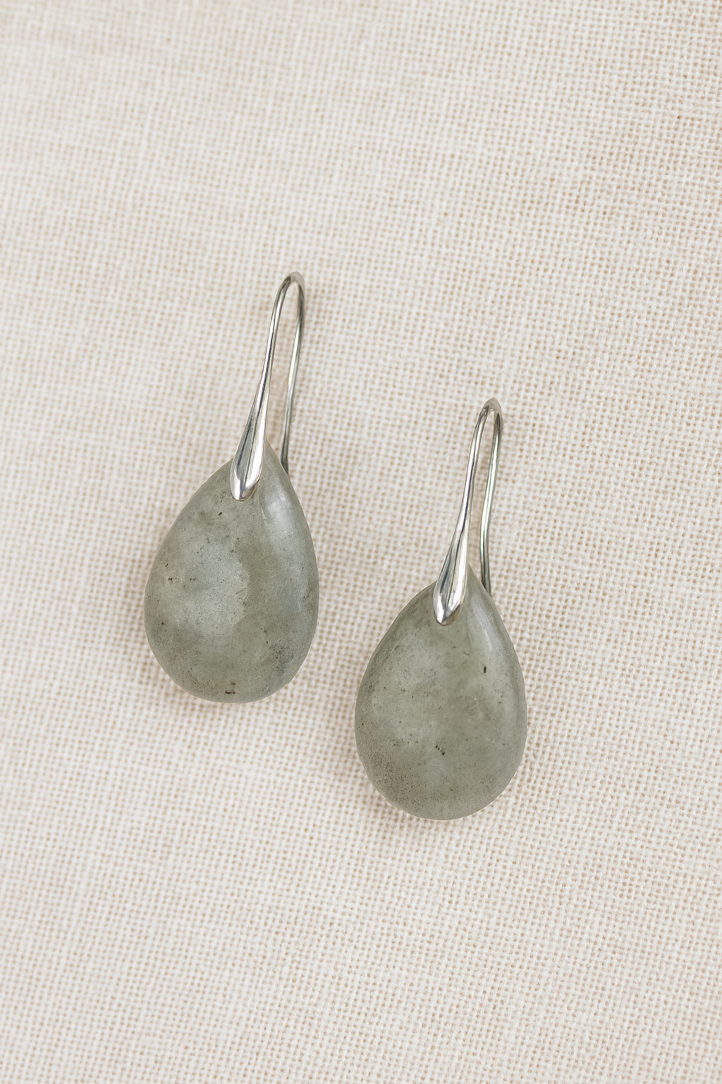 FLO's Labradorite Teardrop Stone Earrings