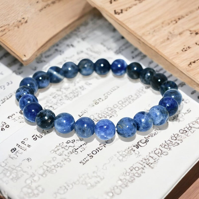 FLO's  Sodalite (Deep Blue with White Veins)