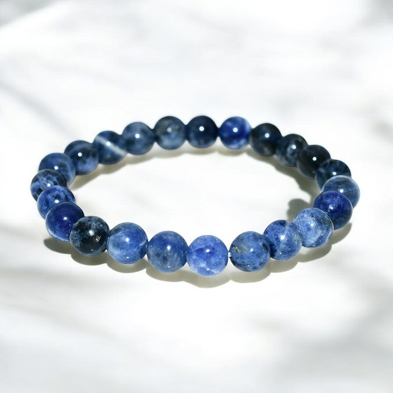 FLO's  Sodalite (Deep Blue with White Veins)