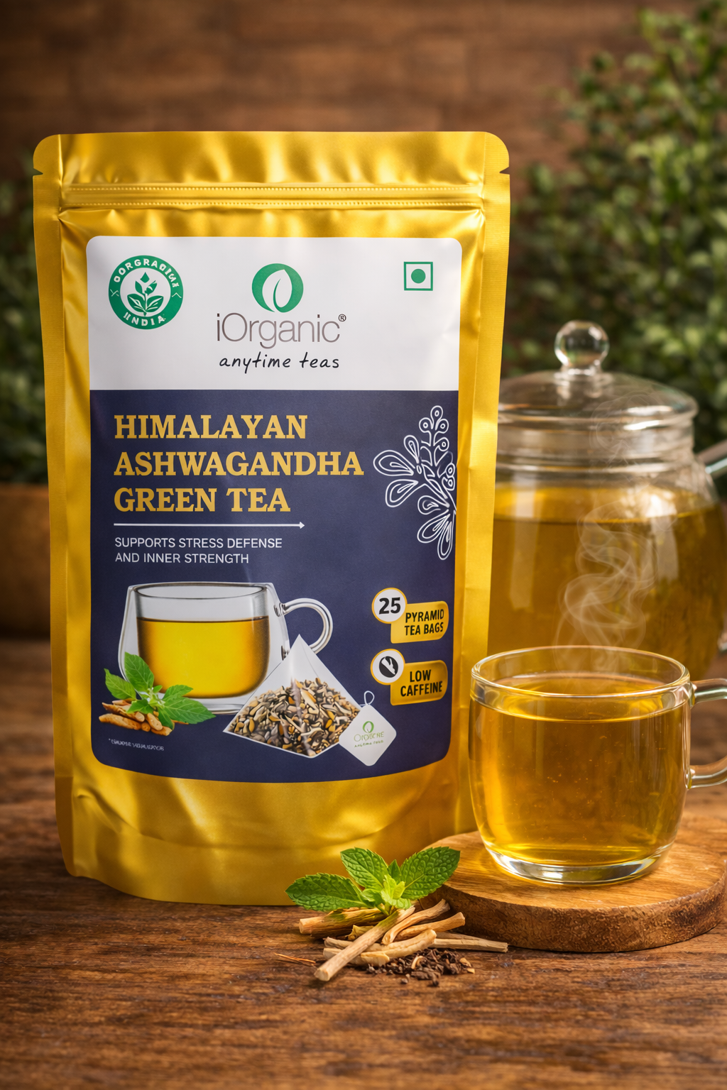 Ashwagandha Green Tea Bags