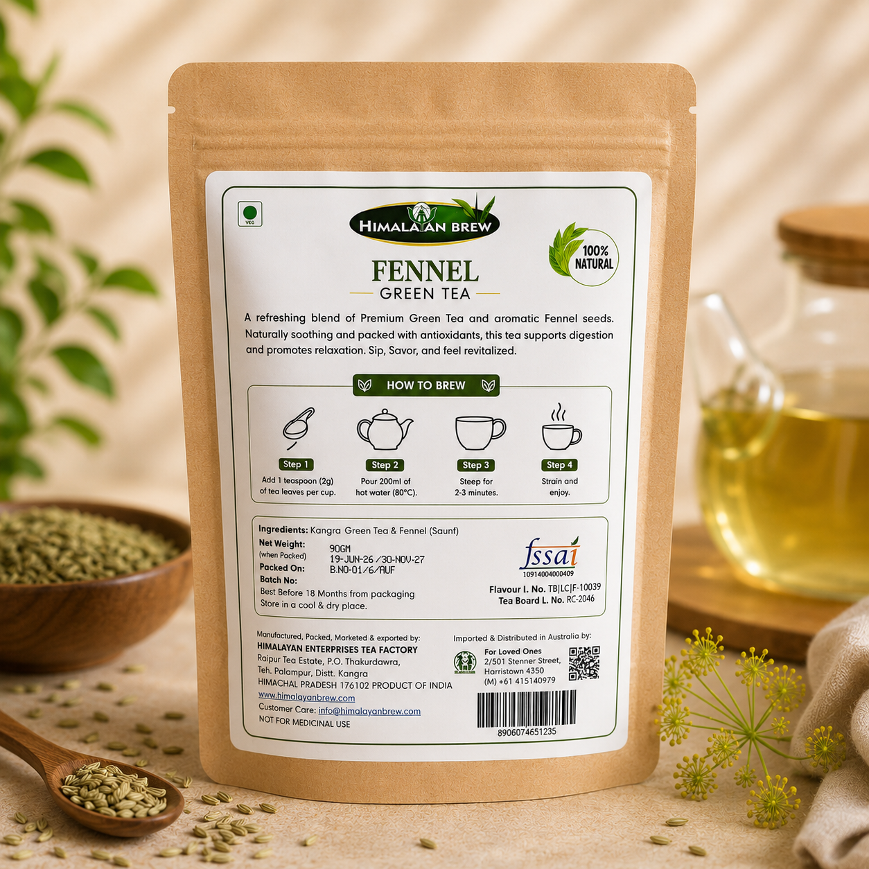 Fennel Green Tea
