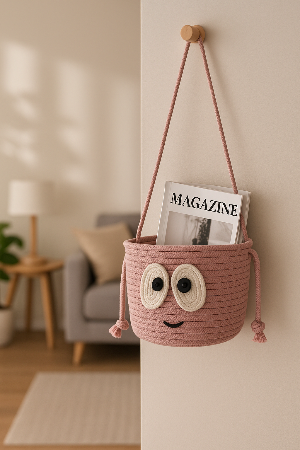Peek-a-Boo Owl Crochet Bag Set