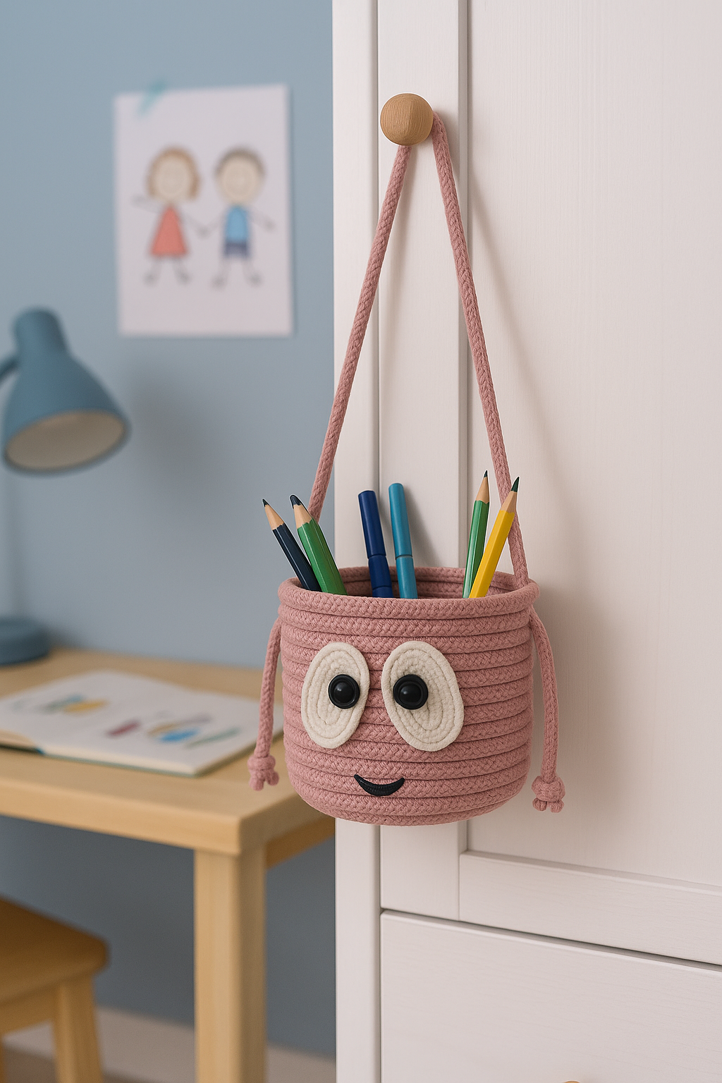 Peek-a-Boo Owl Crochet Bag Set