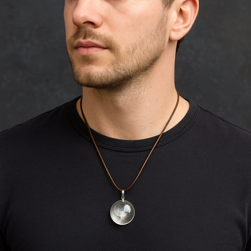 FLO's Twines of Magic Dandelion Real Seeds Necklace