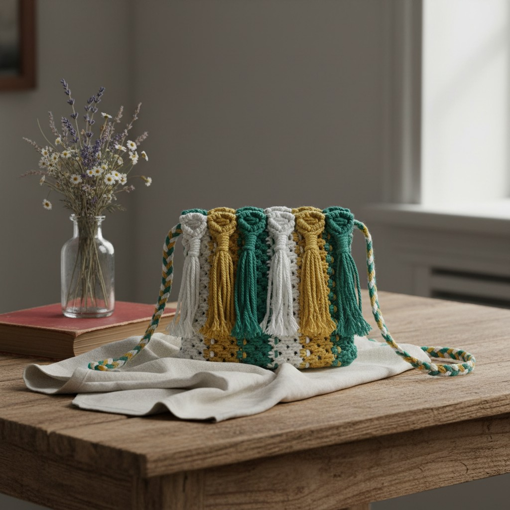 Handwoven Cotton Sling Bag