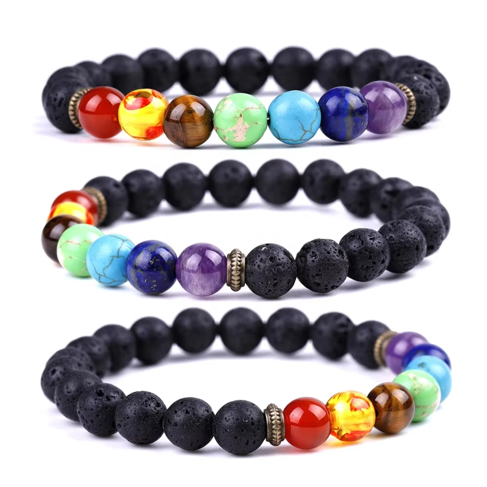 FLO's Natural 7 Chakra Healing Bracelet