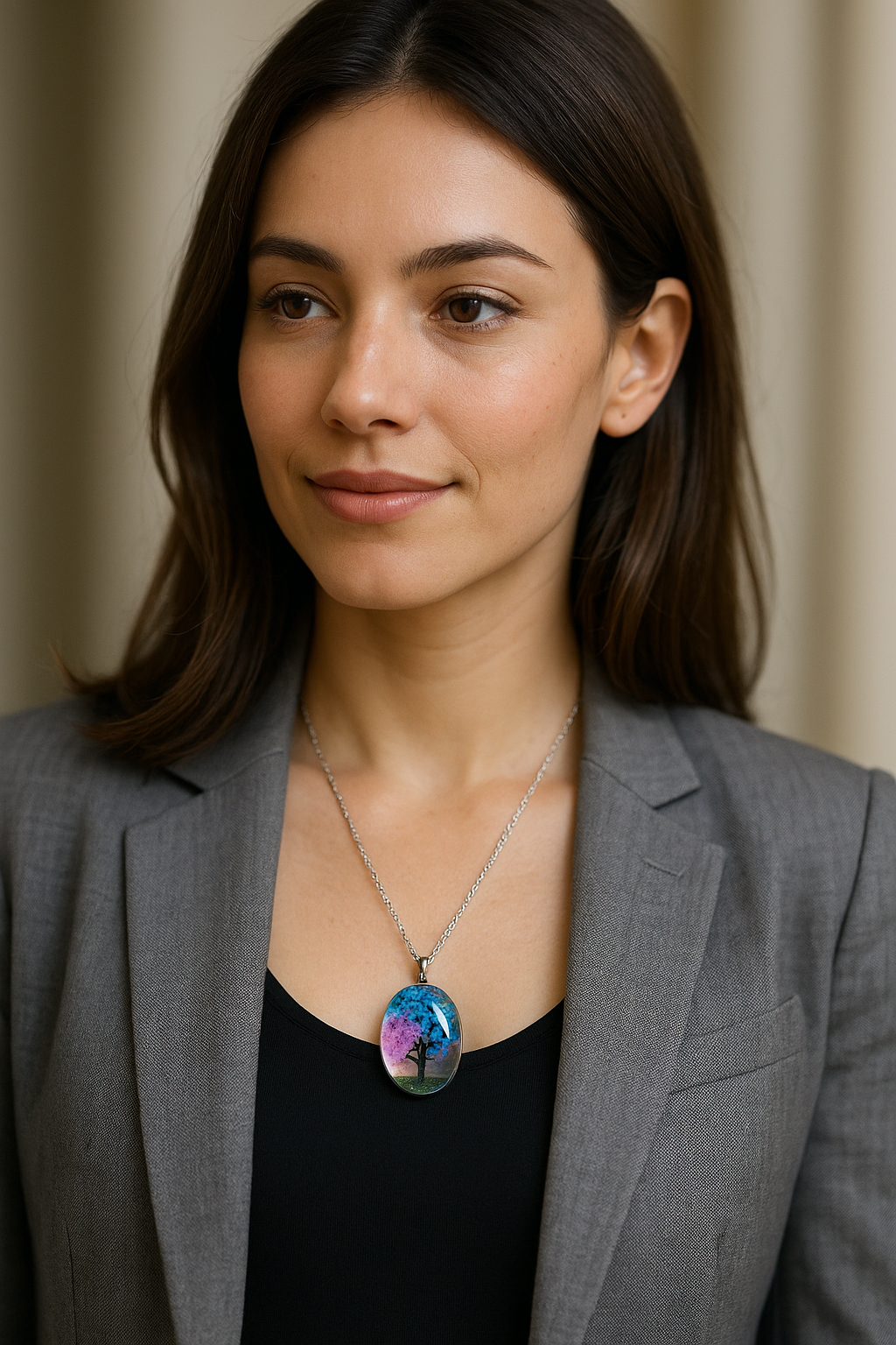 FLO's Enchanted Bloom Tree Pendant