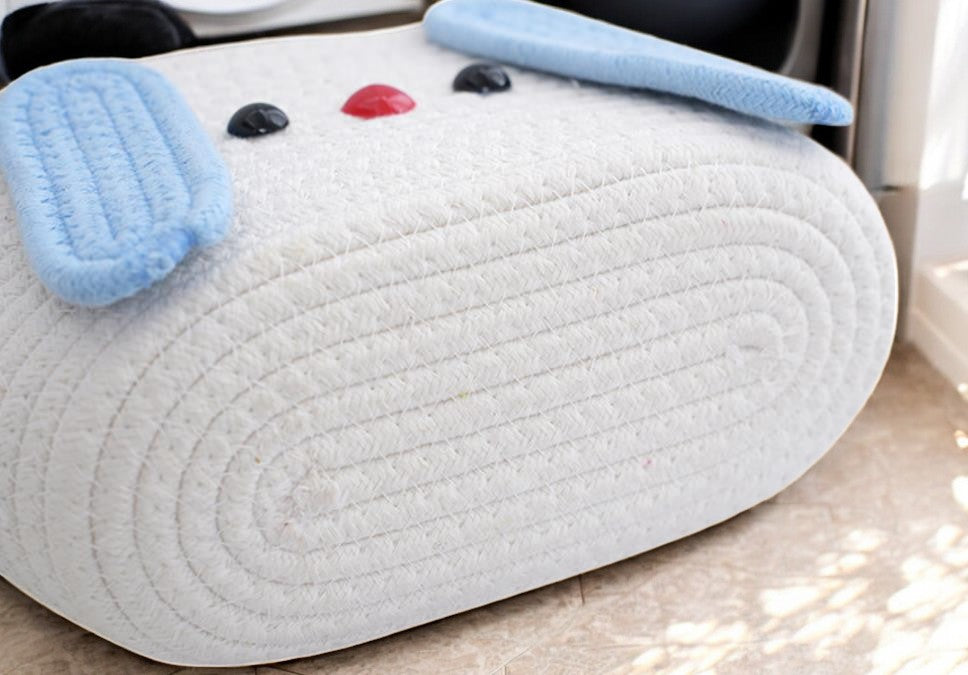 Snow Bunny Crochet Tote