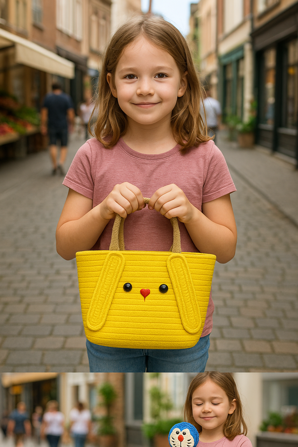 Sunny Bunny Crochet Tote