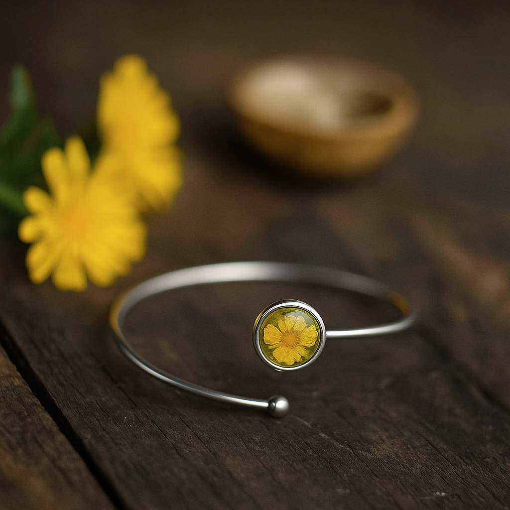 FLO's Minimalistic Plum Blossom Bracelet