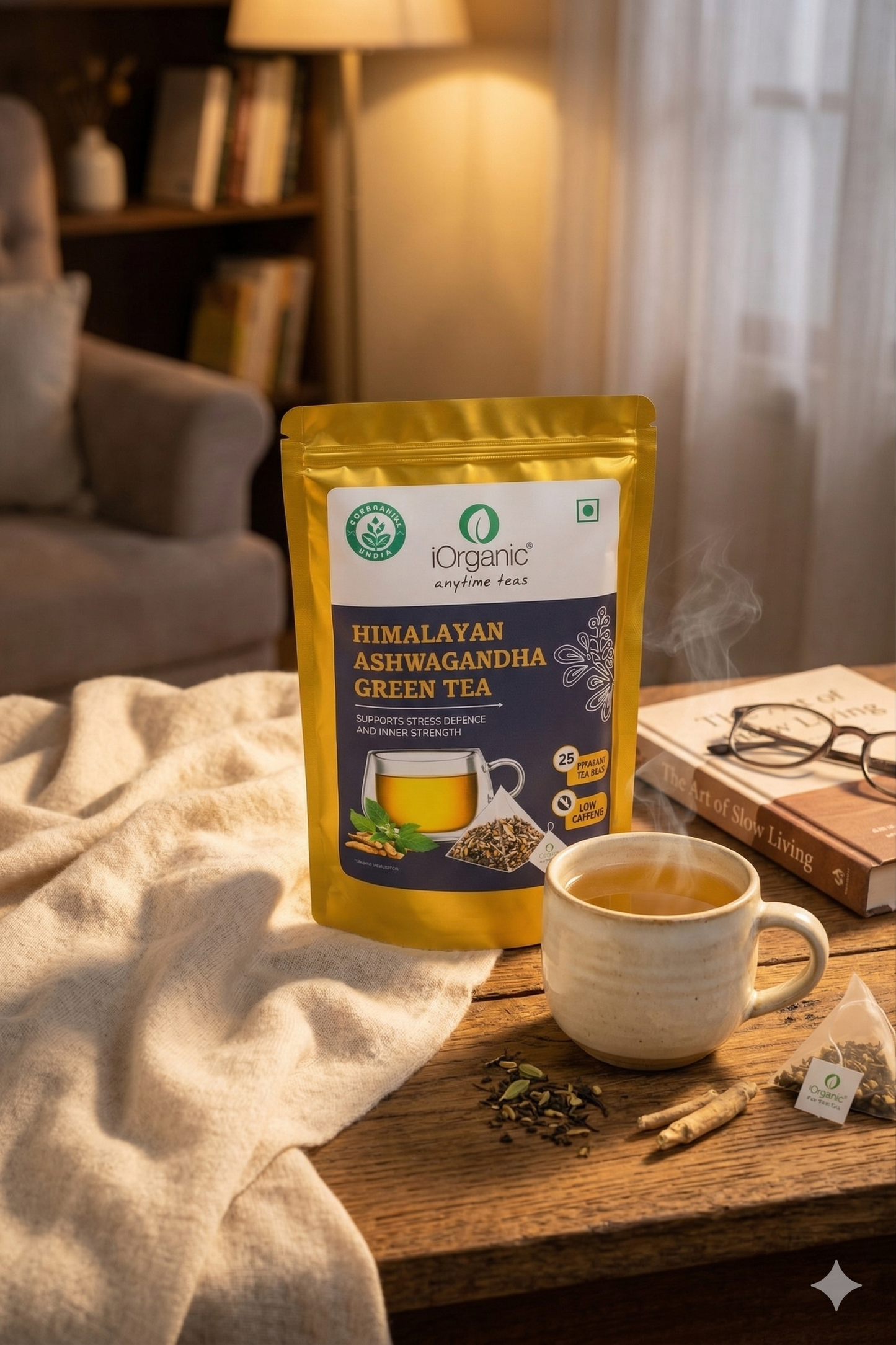 Ashwagandha Green Tea Bags