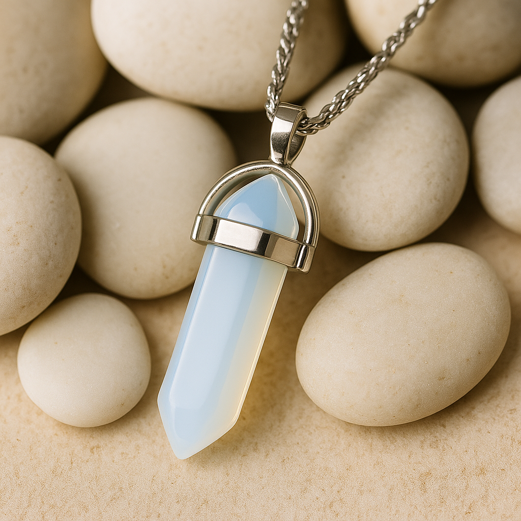 FLO's Moonstone HexAura Pendant