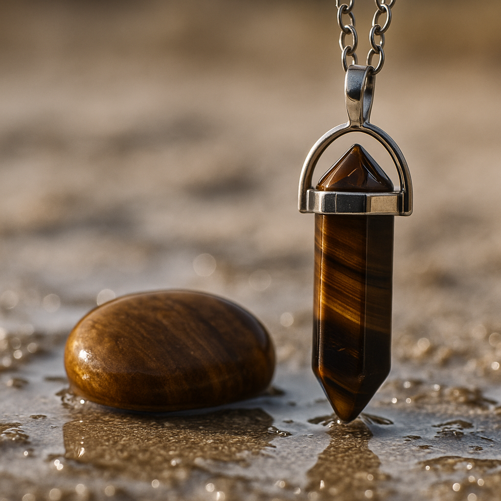 FLO's Guardian Arch Tiger Eye Pendant