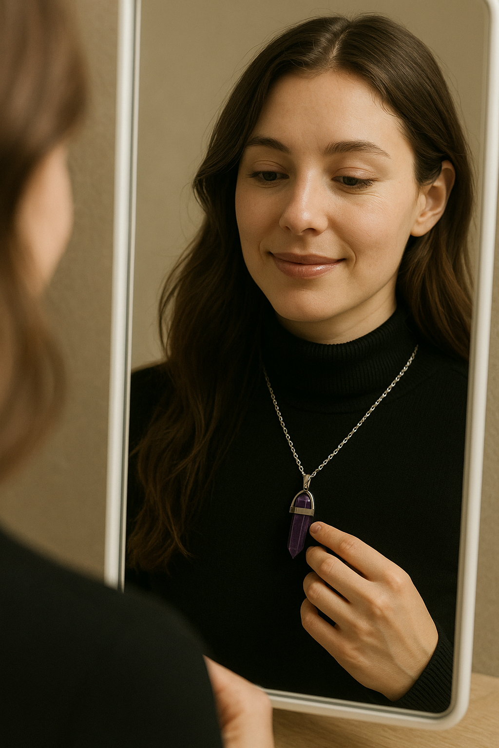 FLO's Amethyst HexAura Pendant