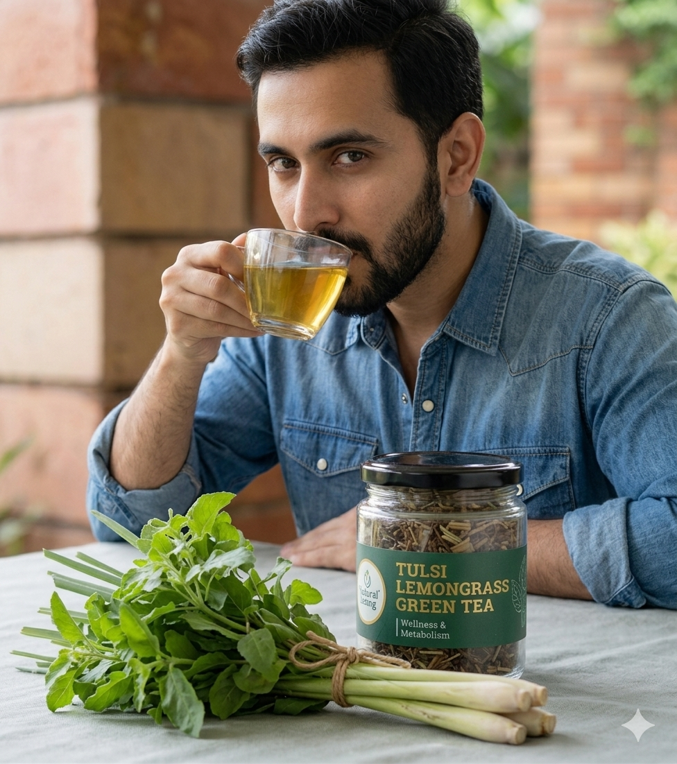 Tulsi Lemongrass Green Tea