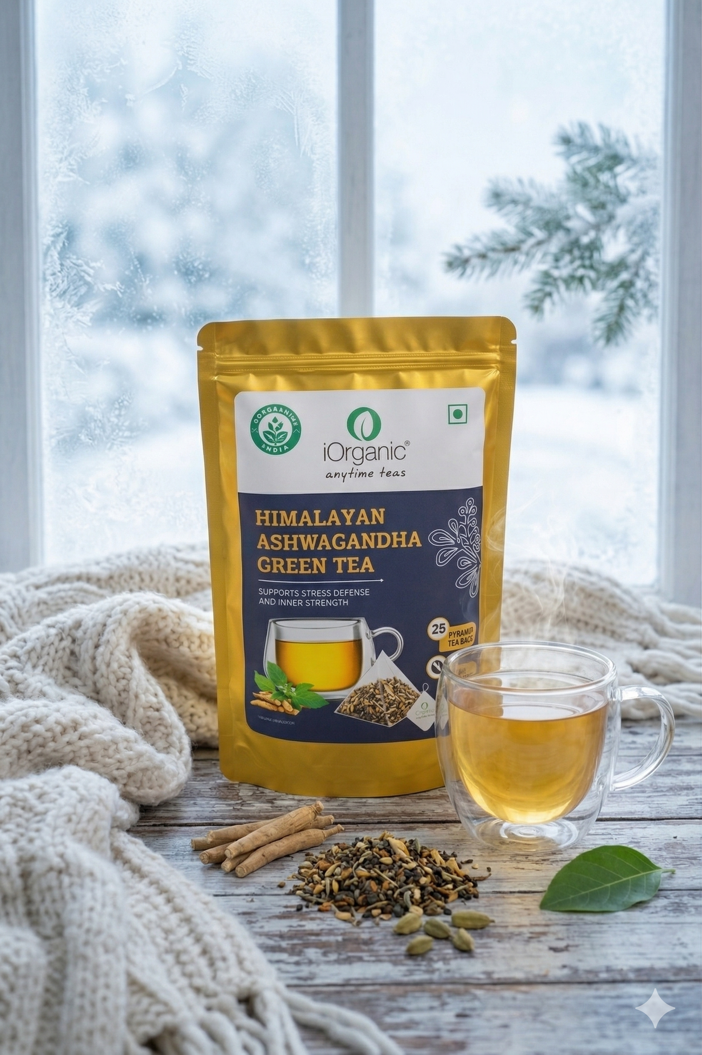 Ashwagandha Green Tea Bags