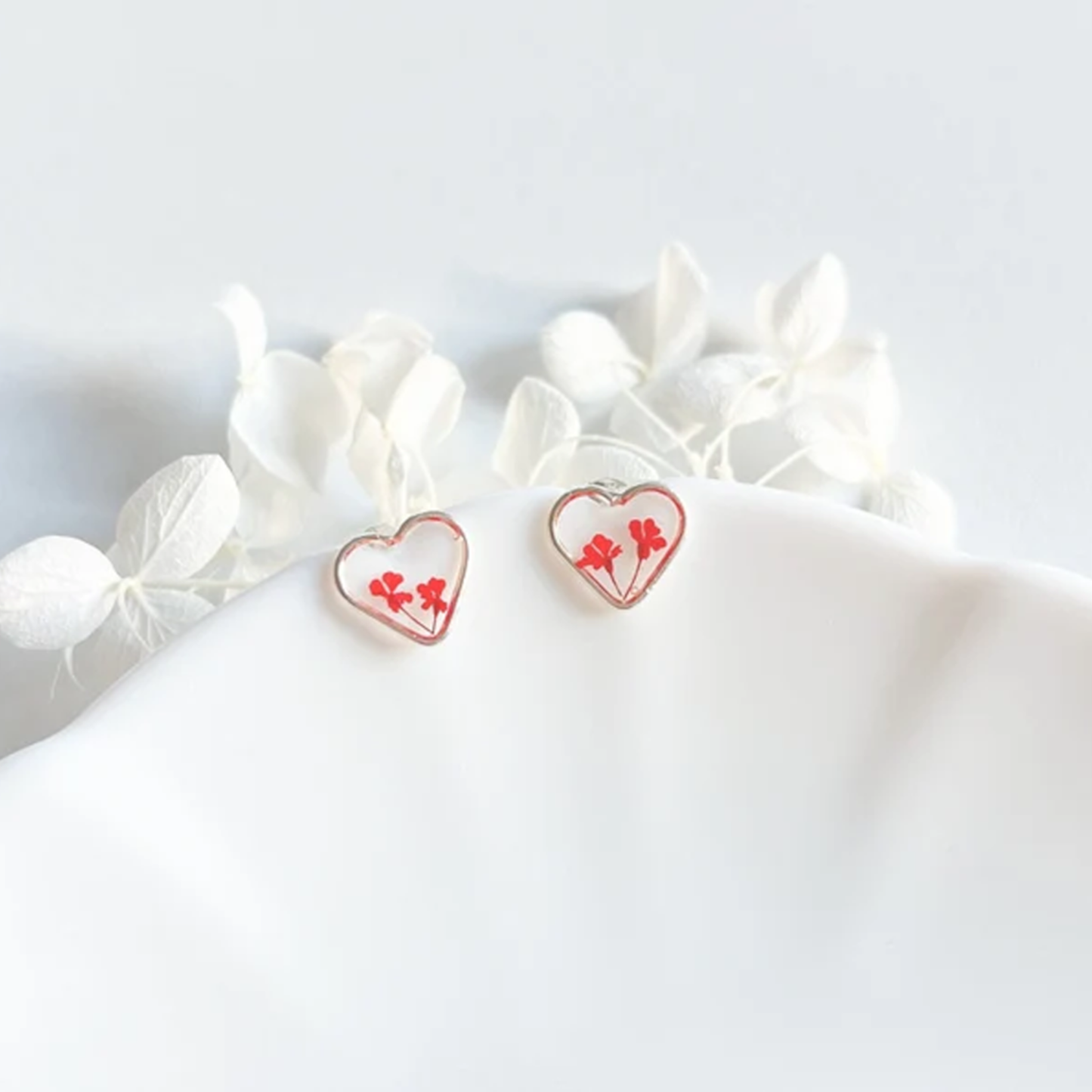 FLO's  Blossoming Hearts Earrings
