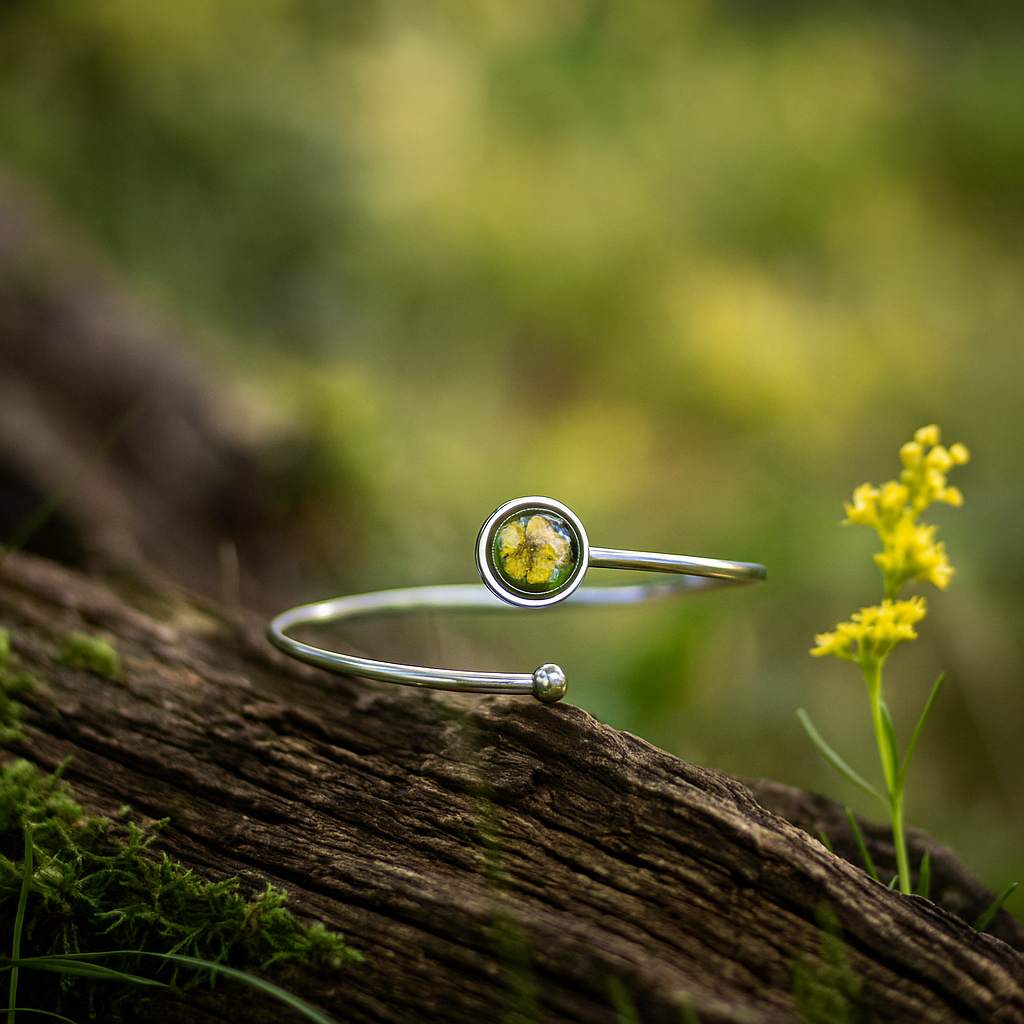 FLO's Minimalistic Plum Blossom Bracelet