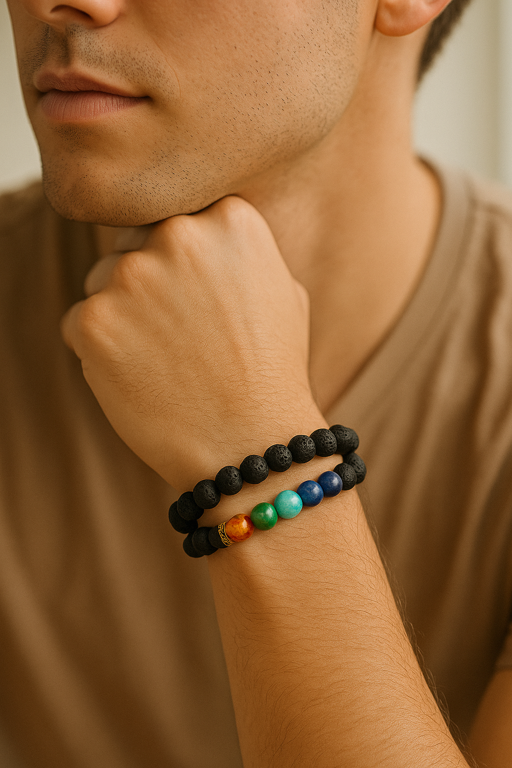 FLO's Natural 7 Chakra Healing Bracelet