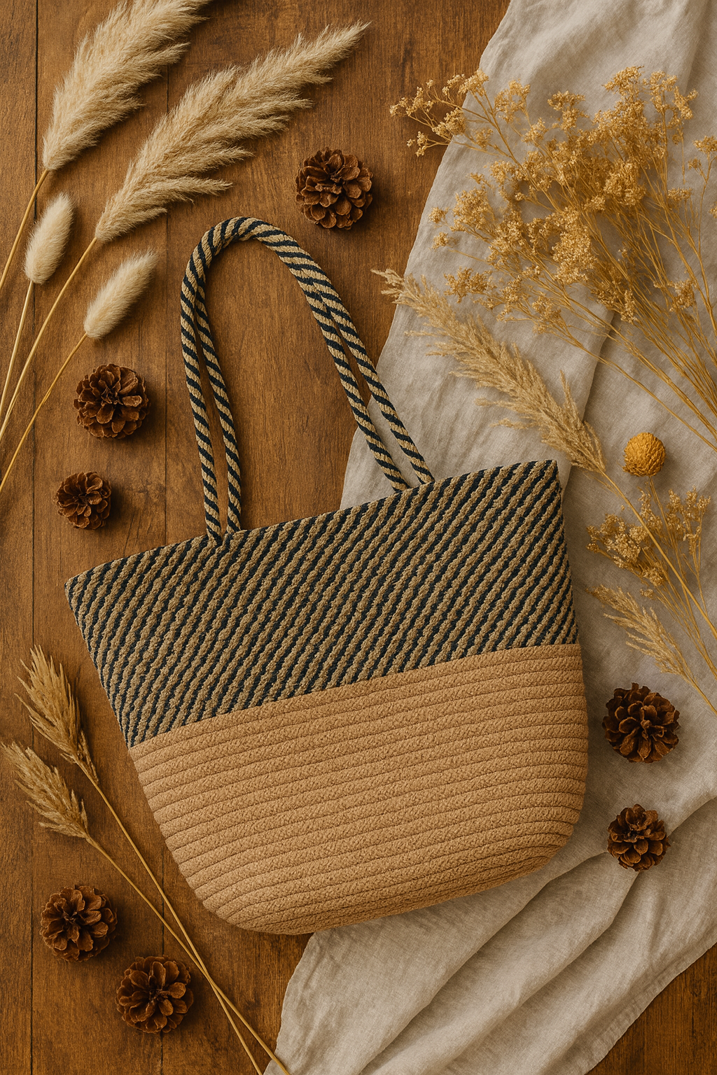 FLO's Desert Sands Two-Tone Tote