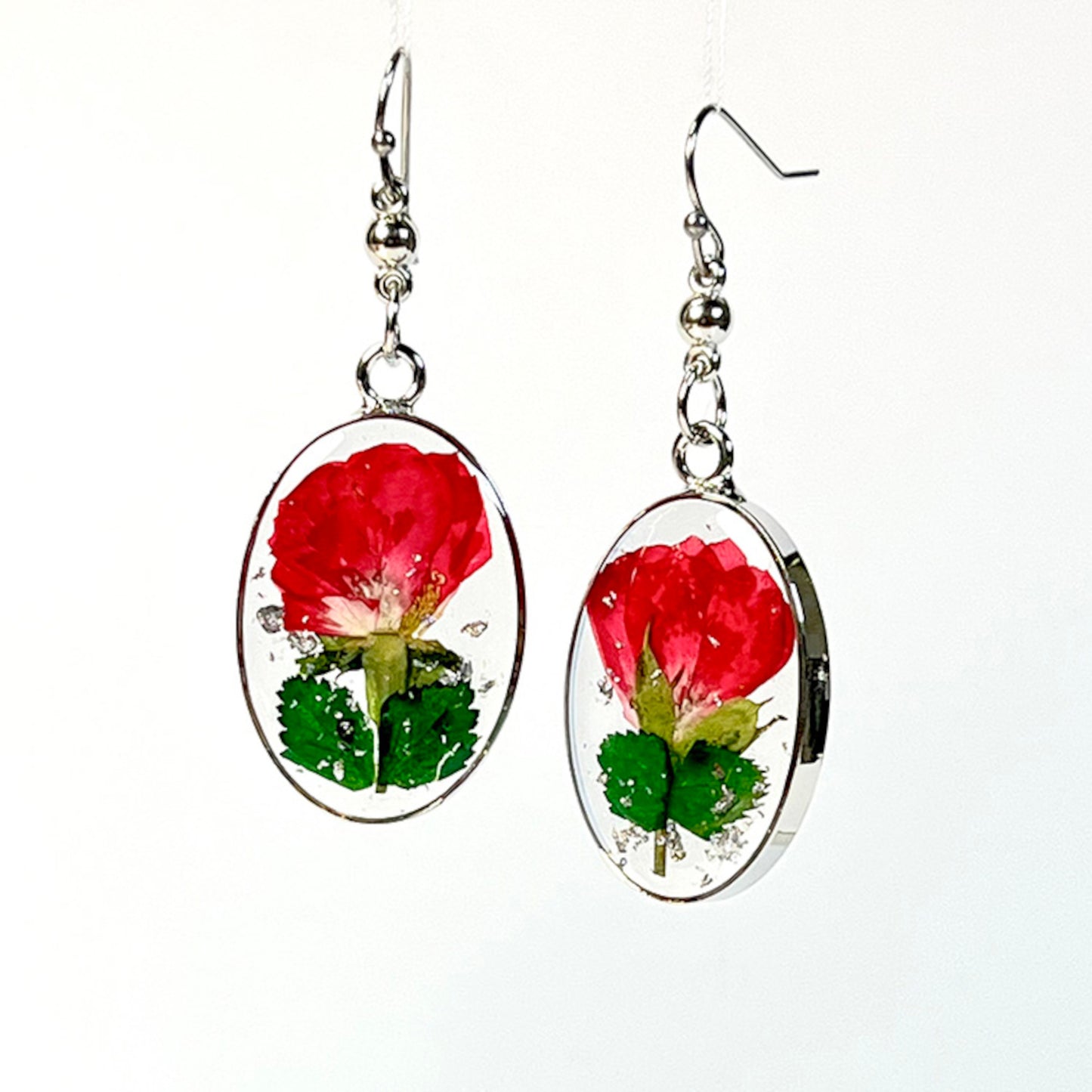 FLO's Blooming Rose Drop Earrings