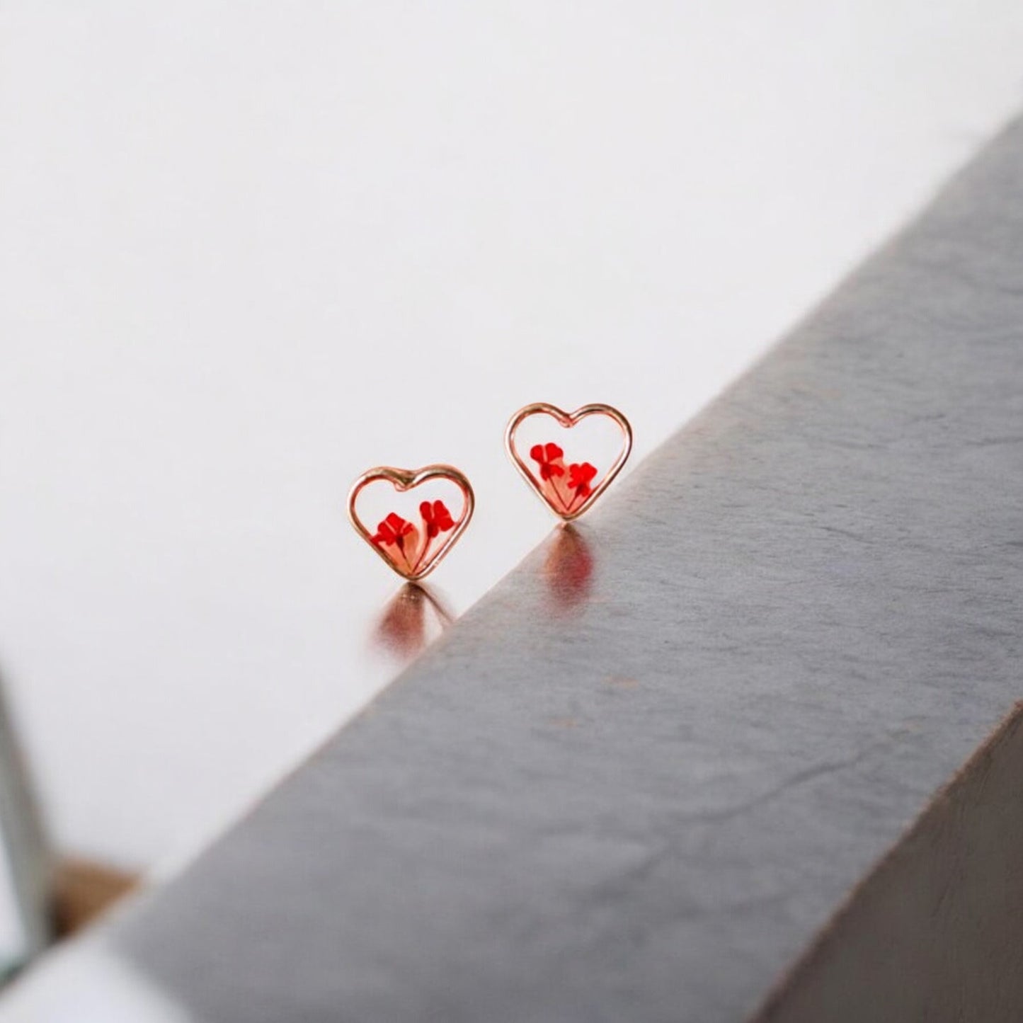 FLO's  Blossoming Hearts Earrings