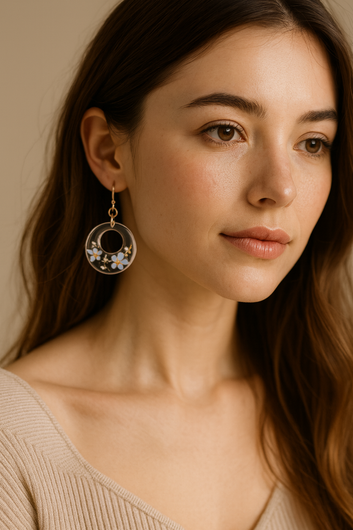 FLO's Eternal Bloom Forget-Me-Not Earrings