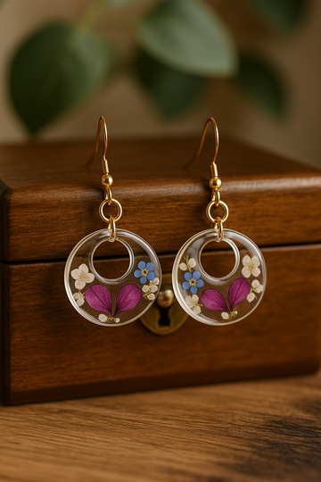 FLO's Blossom Harmony Circle Earrings