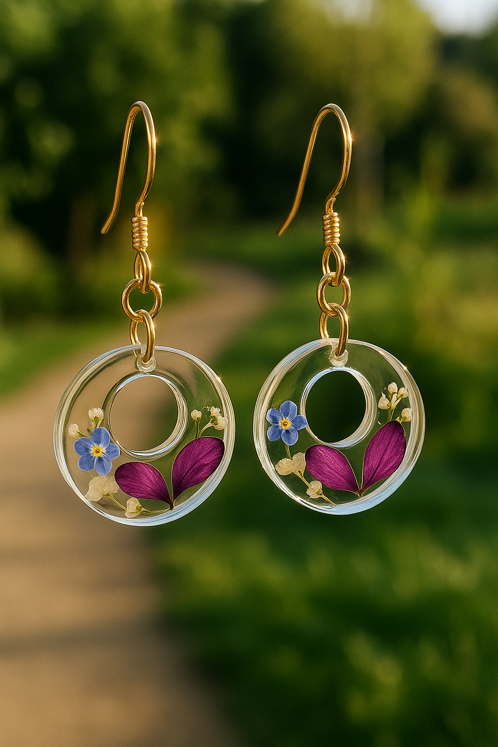 FLO's Blossom Harmony Circle Earrings