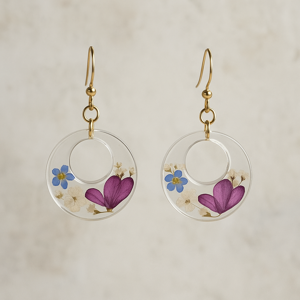 FLO's Blossom Harmony Circle Earrings