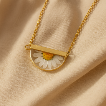 FLO's  Golden Daisy Glow Pendant