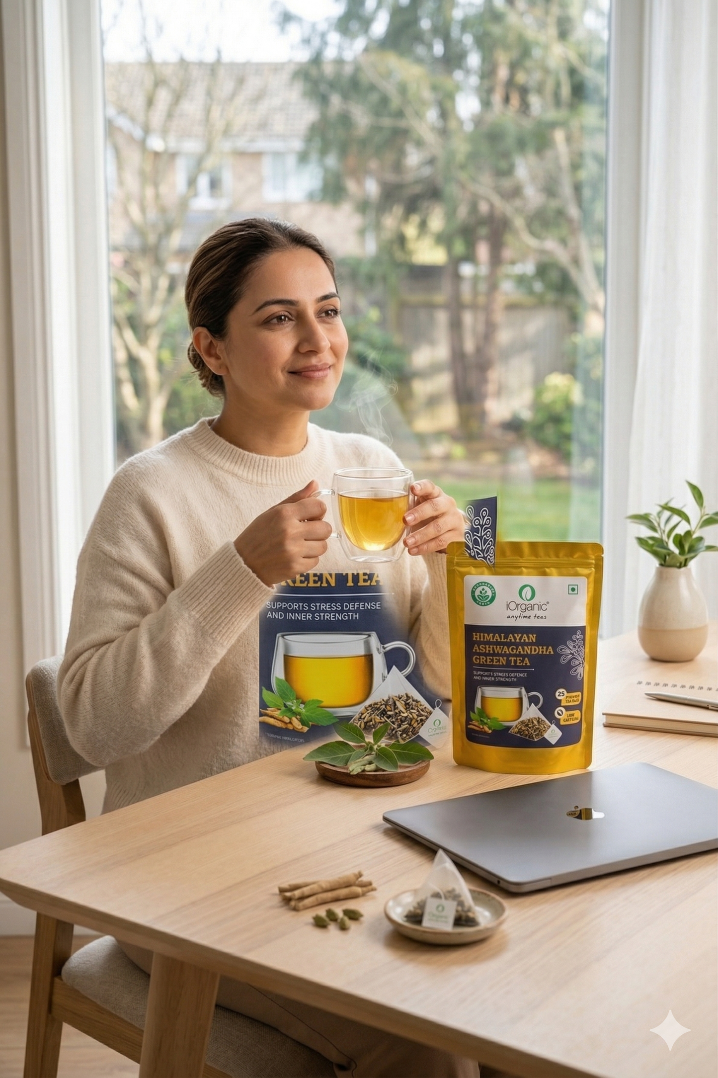 Ashwagandha Green Tea Bags
