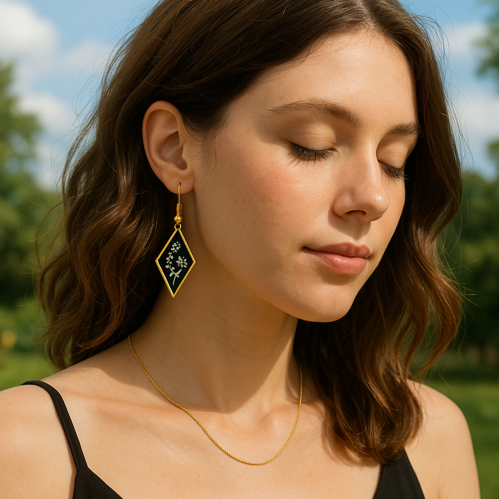 FLO's Midnight Grace Earrings